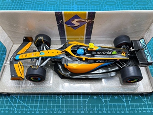 全新 Solido F1 车模 1/18 2022 MCL36 诺里斯 艾米利亚罗马涅