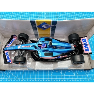 一物一拍 Solido F1 车模 1/18 2022 A522 阿隆索 摩纳哥