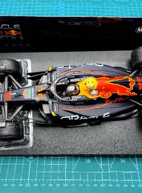 全新 迷你切 F1 车模 1/18 2022 RB18 佩雷兹 摩纳哥 雨胎