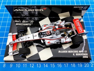 车模 迷你切 莱科宁 MP4 2006 一物一拍