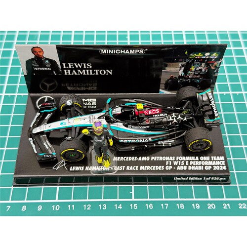 迷你切F11/43W15汉密尔顿车模