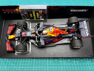 全新 迷你切 F1车模 1/18 2021 RB16B 维斯塔潘 阿布扎比 第1名