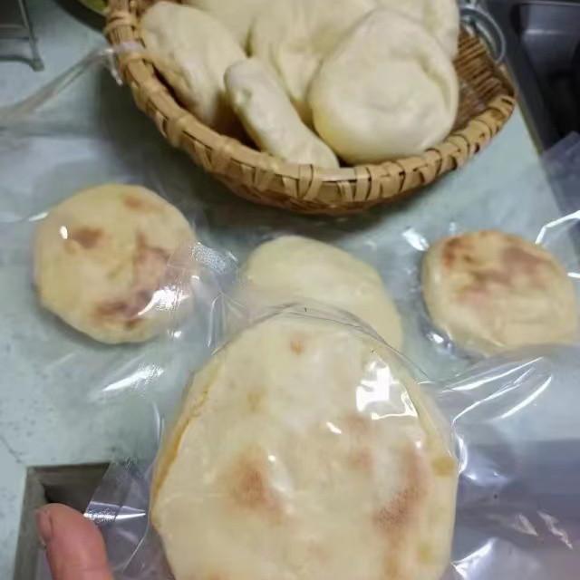 湖北随州特产汽水馍掌馍广水发粑气泡馍馍汽巴汽包馍土灶壳脆