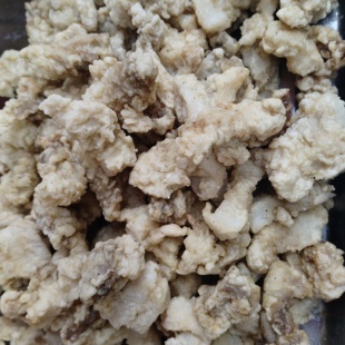 湖北广水特产农家手工制作炸滑肉小酥肉应山滑肉包邮