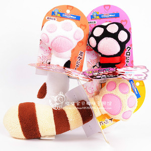 喵喵宝贝 日本多格漫亲密猫踩踩互动猫咪玩具猫抱枕逗猫响纸尾巴