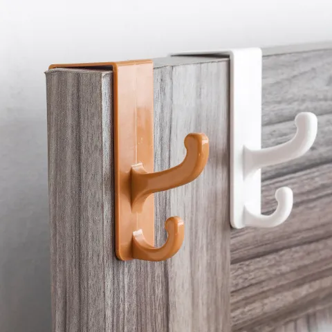 无痕衣帽钩挂衣钩免打孔挂衣架门后置物架钩子橱柜门背式挂钩门上