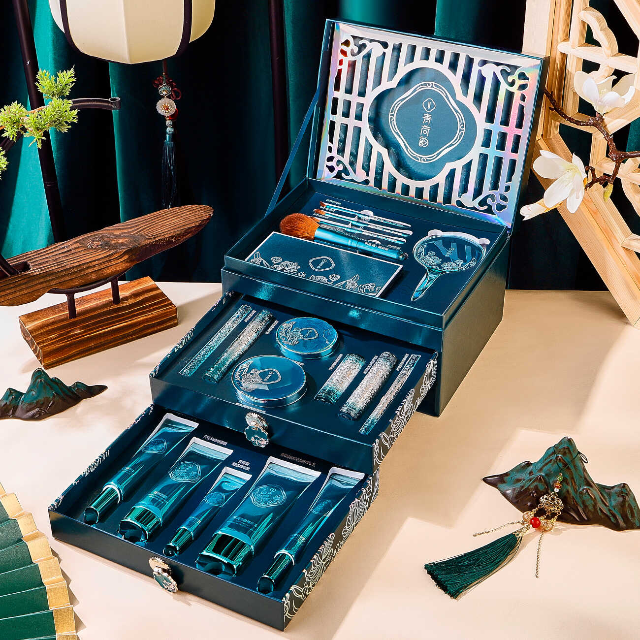 化妆品全套生日礼物口红法国兰