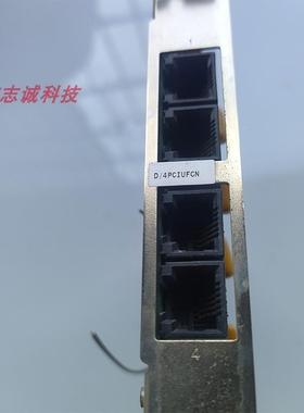 Dialogic D/4PCIUFCN 4路模拟语音卡 83-0854-001 REV:A 现货实拍