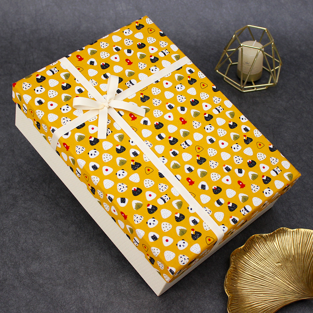 布艺礼物盒子寿司饭团小众生日可爱日系包装盒礼品盒大号礼盒空盒