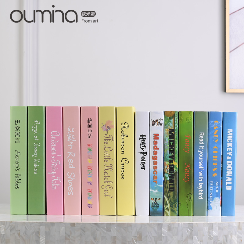 假书拍照道具书架书柜装饰品仿真书儿童房间书籍摆设创意家居摆件在类目 家居饰品, 摆件中 - 来自Buy2taobao.com提供专业的淘宝代购服务