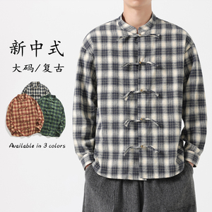 24年秋冬新款打底汉服港风模特风大码衬衫外套 C81 F70图片