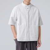 二零二四复古男女通穿立领风汉服立领布扣中式布衣C71F65，男装民族服装，电商B375