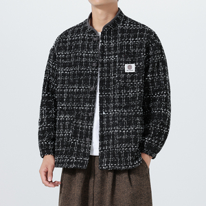 2025加大码宽松风日系宽松冬季布衣长袖夹克 JK77 P105图片