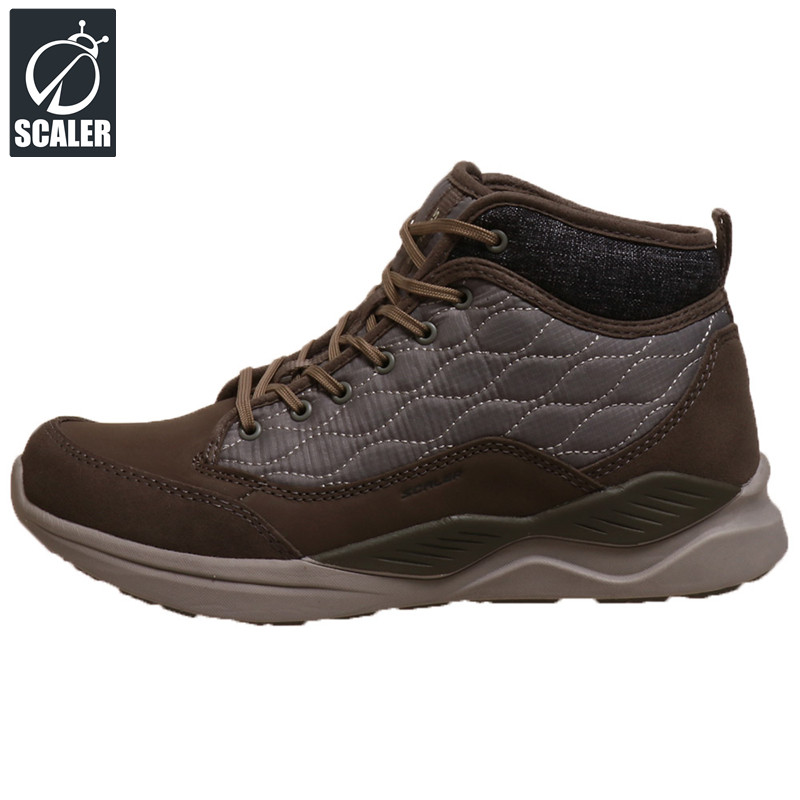 思凯乐SCALER户外X9097810男女高帮健步鞋牛皮徒步休闲鞋X9197810