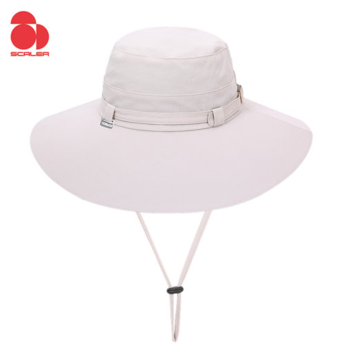 户外速干透气大檐防晒帽