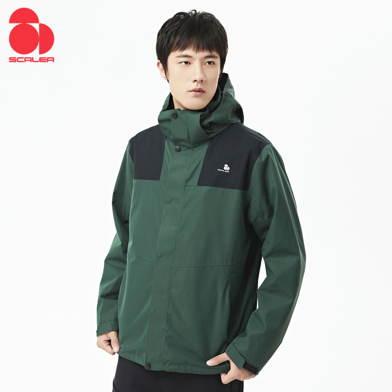 户外羽绒内胆防水登山外套冲锋衣