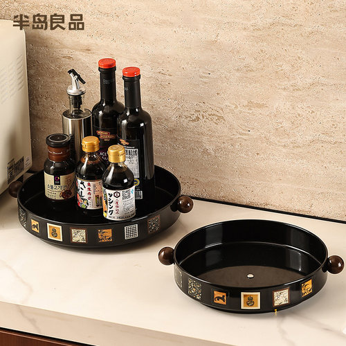 多功能旋转调料置物架厨房