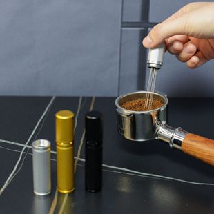 意式 迷你散粉针 咖啡布粉针布粉器咖啡粉搅拌结块打散针式 可携式