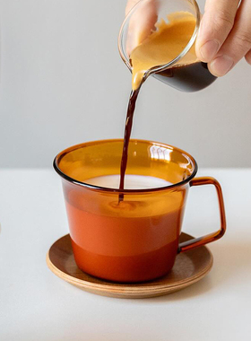 原厂CAST超薄日本设计kinto玻璃杯拿铁咖啡透明冷水果汁杯dirty