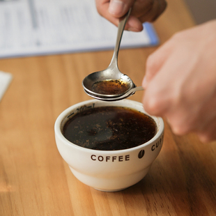 专业咖啡不锈钢304长柄杯测勺匙羹品鉴勺Cupping Spoon SCA可定制