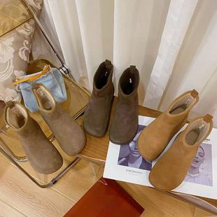 真皮羊毛保暖雪地靴女8527 时尚 116 韩版 VK定制