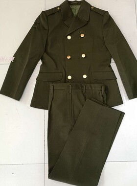 87式女装路干马裤呢套装冬常服毛料正品老装中山装纪念收藏中山装