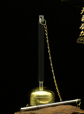高档台湾纯铜念佛引磬包邮