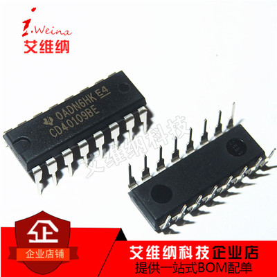 电平移位器 三态/逻辑芯片 CD40109BE CD40109 DIP-16 全新原装