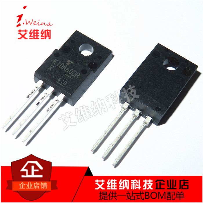 全新进口原装 K10A60D K10A60D5 TK10A60D TO-220F 10A 600VMOS管 - 实物图
