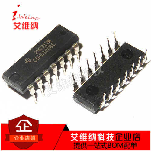 CD40106BE CD40106 六施密特触发器 逻辑芯片DIP-14 进口全新原装