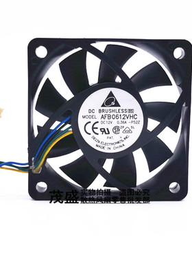原装台达 6厘米 PWM温控 6015 CPU风扇12V 0.36A 滚珠 AFB0612VHC