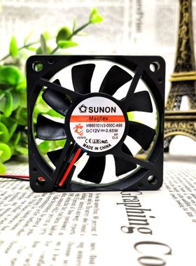 建准MB60101V3-000C-A99 6010 12V 0.65W 超薄磁悬浮轴承散热风扇