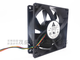 台达DELTA AFB0912DH 12V 2.5A 9025 9厘米双滚珠四线PWM暴力风扇