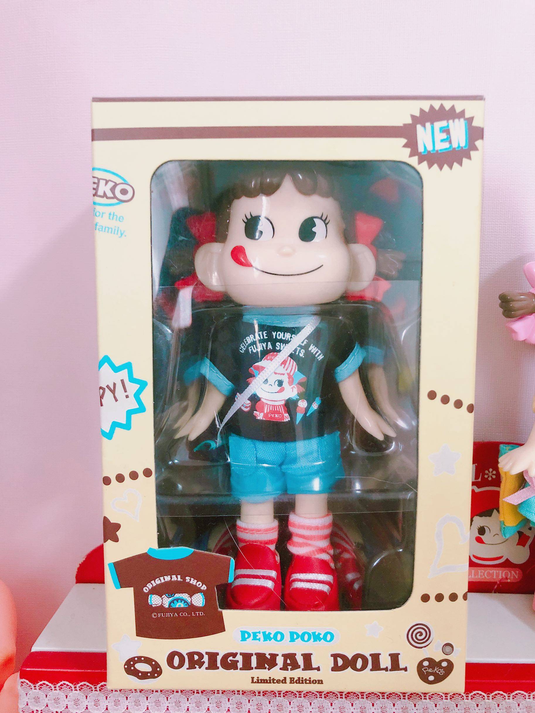 正品 动漫周边不二家牛奶妹 玩偶 摆件   size 15cm