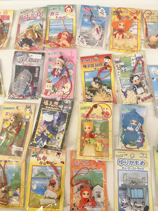 1989年中古昭和丘比区域限定稀有挂件正版纪念