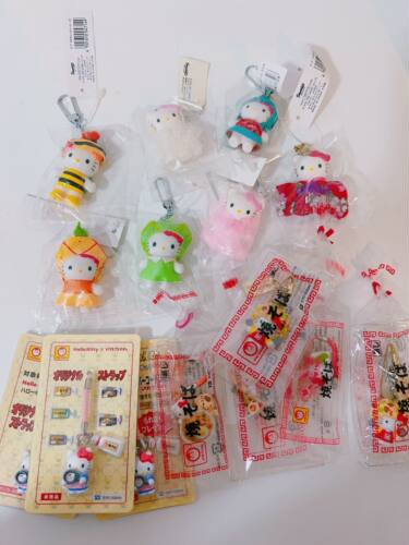 到货啦！日本动漫周边  日本昭和hello kitty 挂件