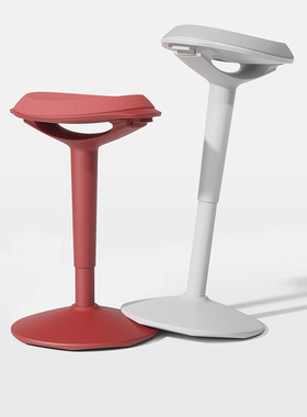 恒林moore吧台椅人体工学站立骑马椅舒适久坐旋转家用办公椅升降