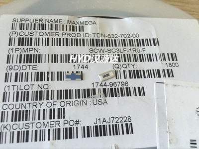 SCW-SC3LF-1R0-F 美国IRC/TT进口反极电阻 1225-1R0 1欧 1% 3W