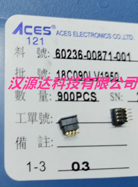 60236-00871-001 20.86023.L03-64434 ACES厂家连接器 4脚 全新