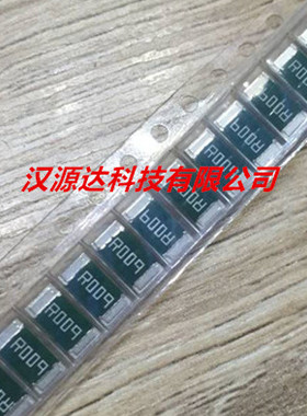 贴片合金电阻2512 R009 0.009R 1% 2W RL-3264-9-R009-FN绿色乾坤