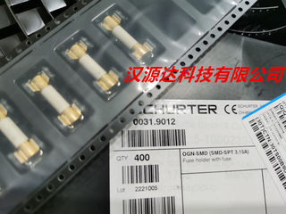 0031.9012. OGN-SMD SMD-SPT 3.15A  5X20带座保险丝 保险管