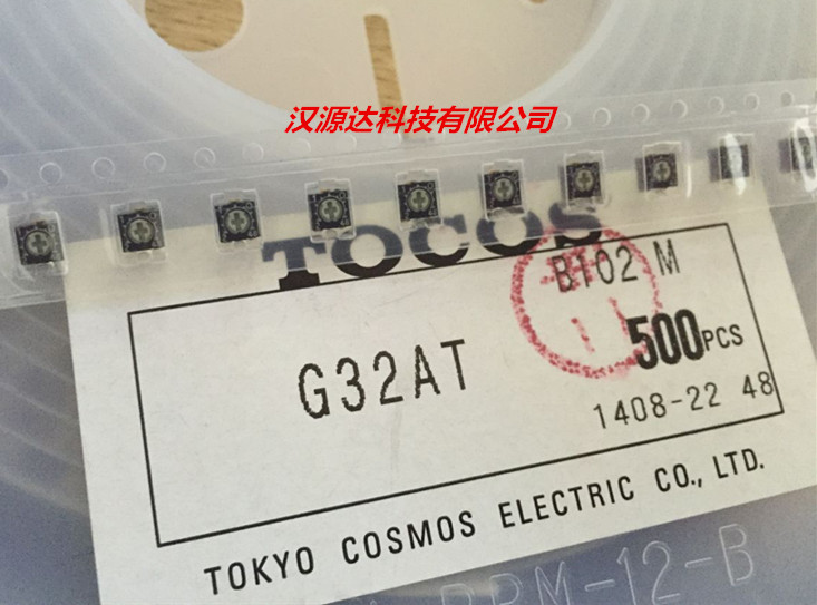 G32ATB102M 1000R 3.4X3.2X2MM +字头 金脚 TOCOS贴片微调电位器