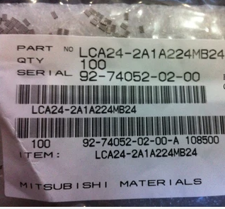 LCA24-2A1A224MT24  SMD 0805 10V 220MHZ 三菱厂家贴片EMI滤波器