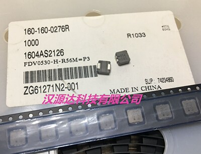 FDV0530-H-R56M=P3 一体大电流电感 R56M 0.56UH 11.3A 6X6X3MM
