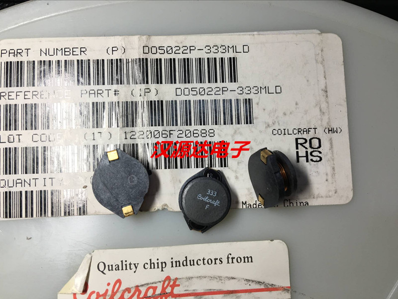 DO5022P-333MLD　33UH 6.1A 18*15MM 线艺厂家贴片绕线功率电感
