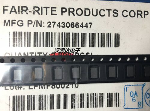 2743066447 1812贴片磁通4532 4.5X3.2MM  FAIR-RITE厂家原装进口