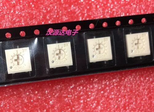 3361P-1-101GLF 100R 100欧 0.5W BOURNS贴片精密可调电位器 卧式