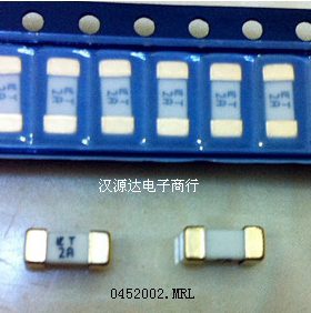 0452002.NRL LFT 2A 125V 慢断金脚 LITTELFUSE贴片保险管 熔丝
