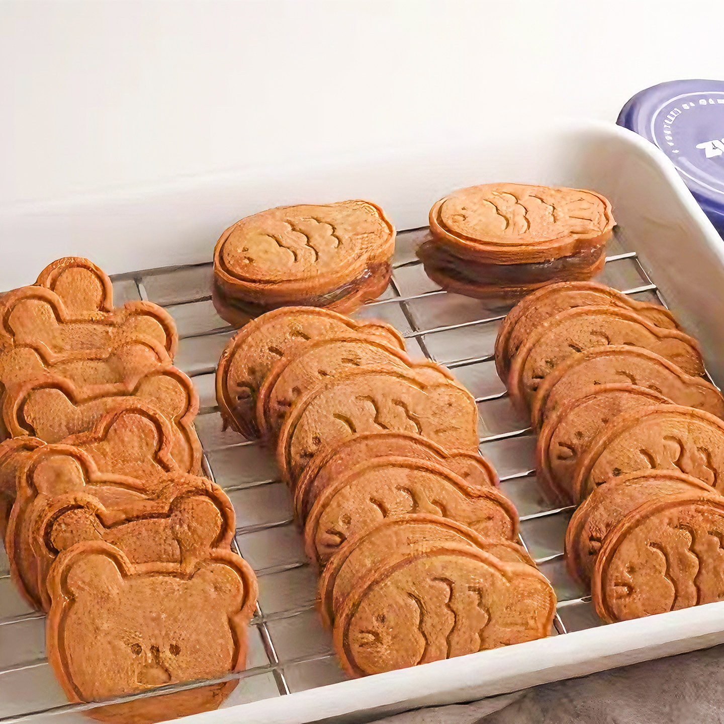 ins韩系网红卡通饼干模具手工DIY曲奇 小鱼 兔子小熊饼干烘焙模具