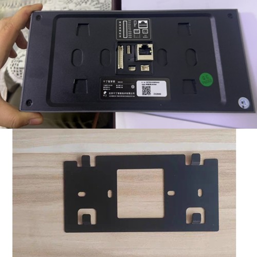 千丁互联智享家挂架QH-Z3B可视对讲门铃电话挂板支架底座背板卡托